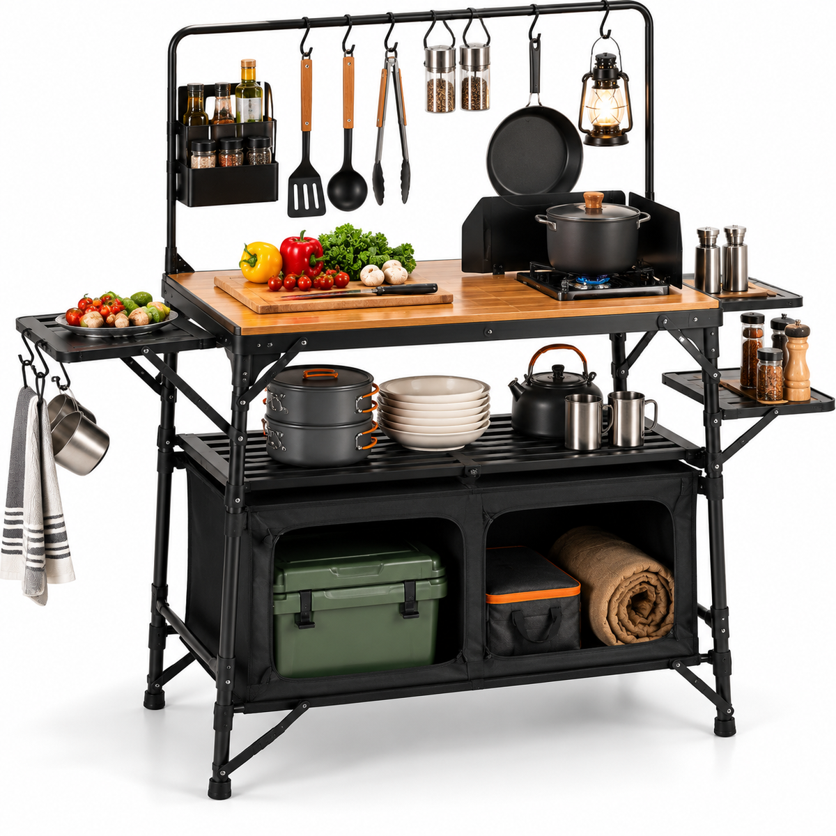 TrailBase Premium Portable Outdoor Kitchen Station