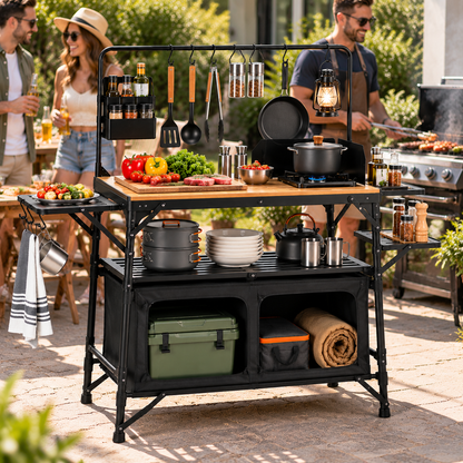 TrailBase Premium Portable Outdoor Kitchen Station