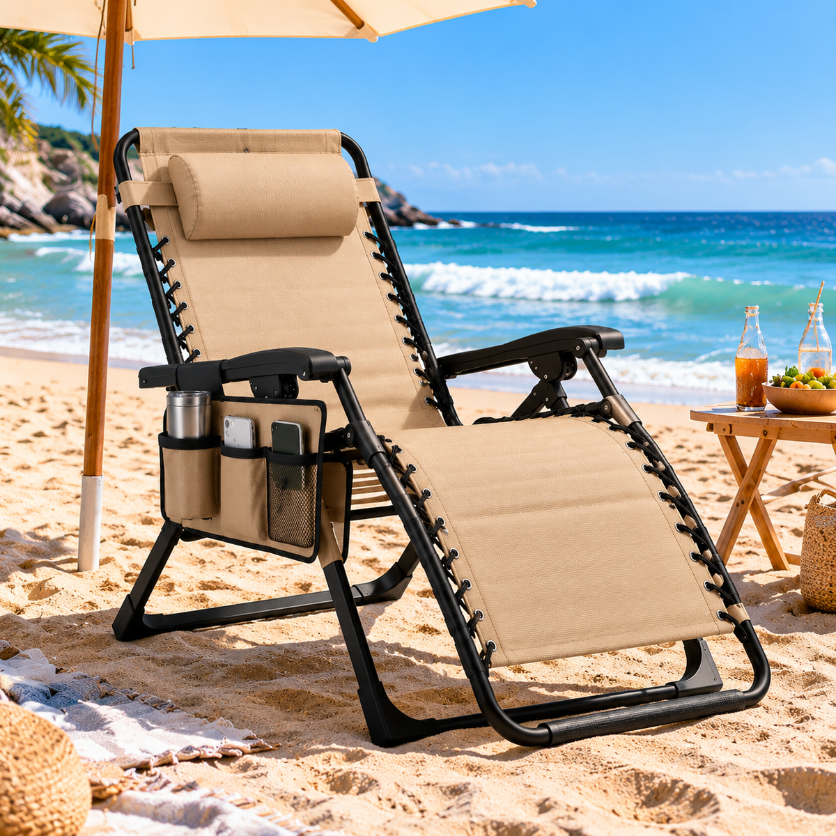 SkyLounge Premium Outdoor Zero Gravity Recliner Chair