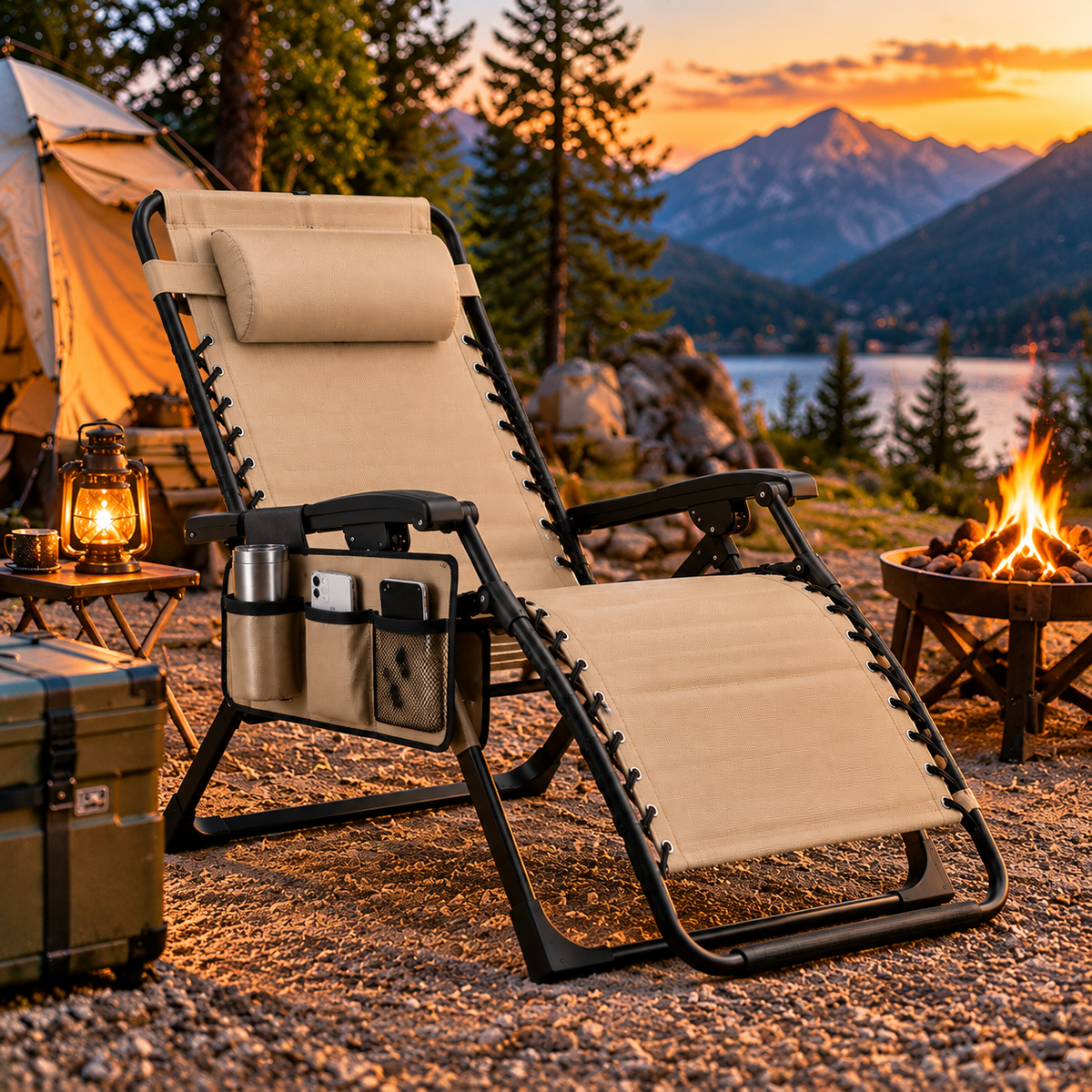 SkyLounge Premium Outdoor Zero Gravity Recliner Chair